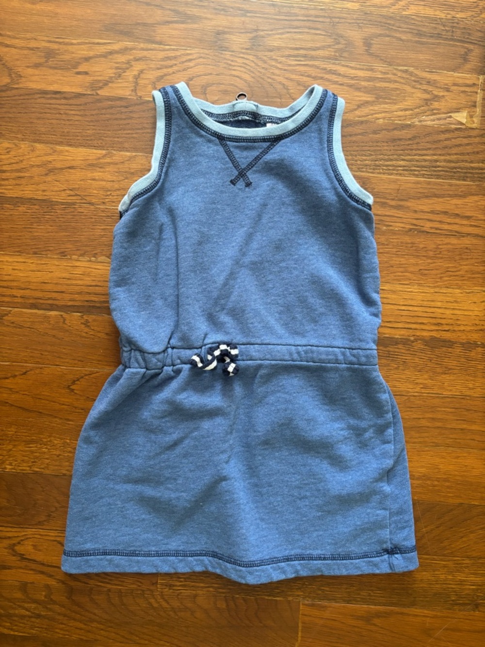Hanna Anderson Girls Sleeveless Dress. 100% Cotton. Size 100cm/4T.